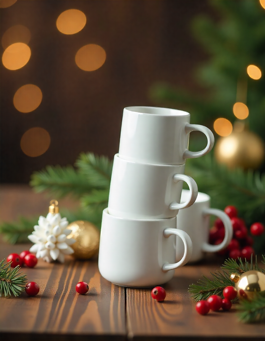 Christmas Theme Mug festive design Online In Riyadh, Saudi Arabia